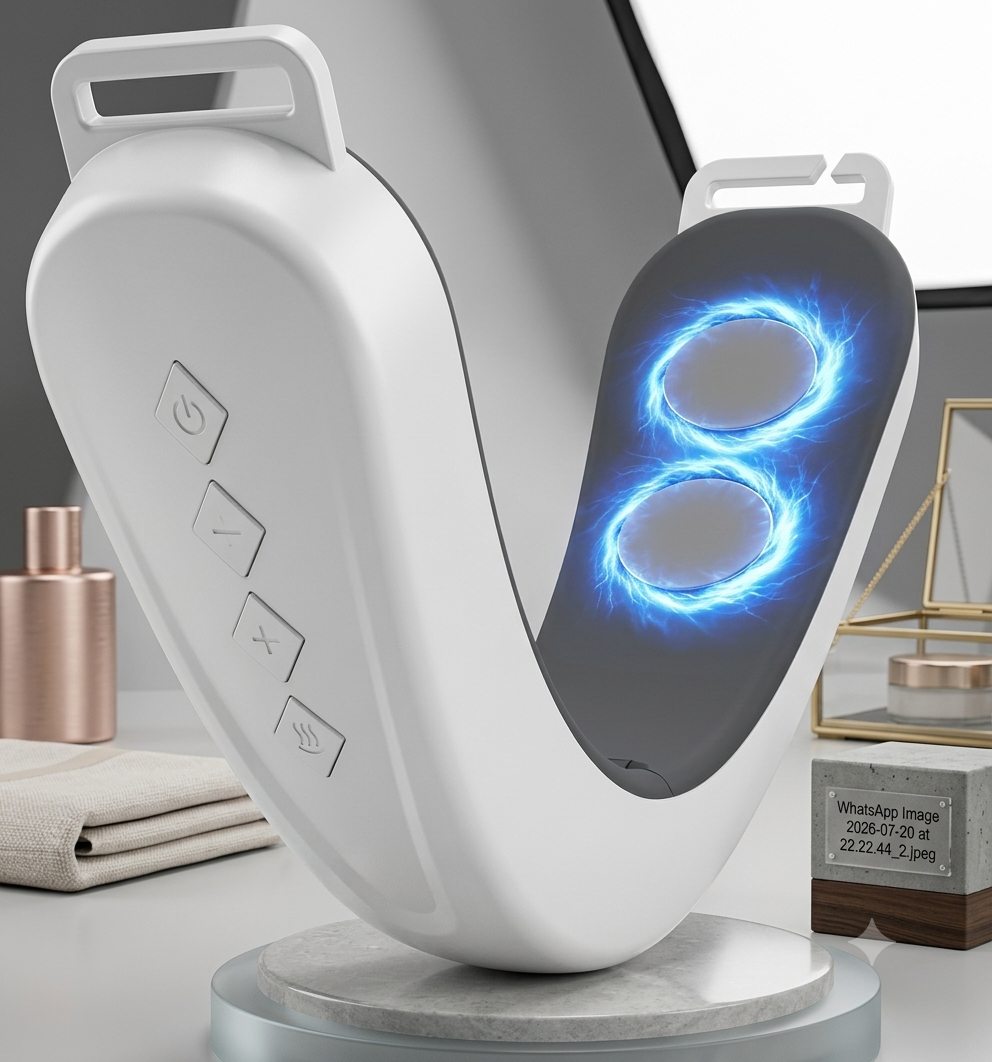 Massageador Facial com Microcorrente Inteligente Lifting Firmeza e Efeito V-Line