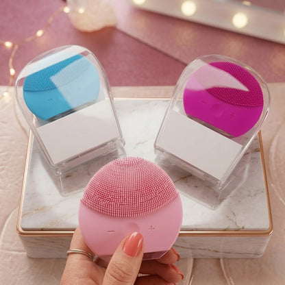 Esponja Elétrica Limpeza Facial Massagem Para Skincare
